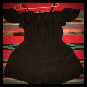 Woman’s off the shoulder romper!!